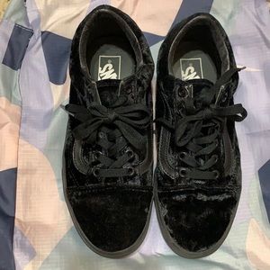 Vans Velvet Suede Material Sneakers. Size 7.5